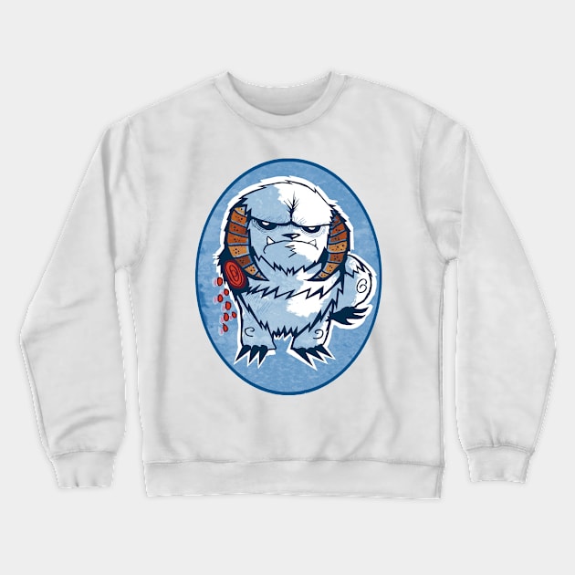 Disappointed Wampa Crewneck Sweatshirt by edbot5000